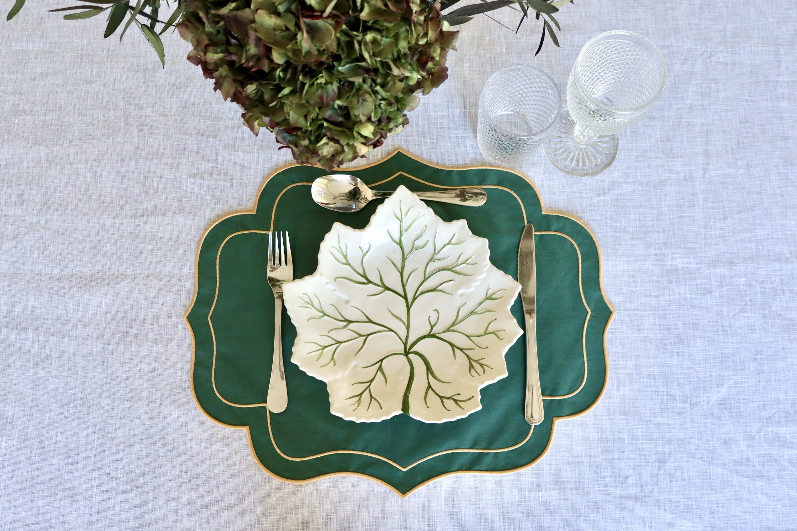 Mantel individual resinado Patricia